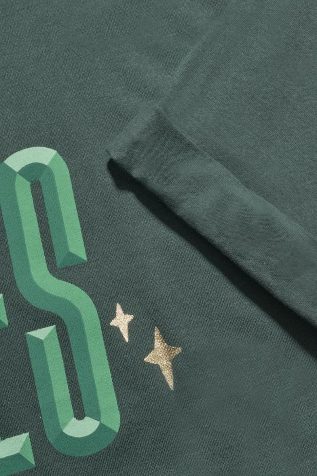 T-shirt Priahgi vert bouteille