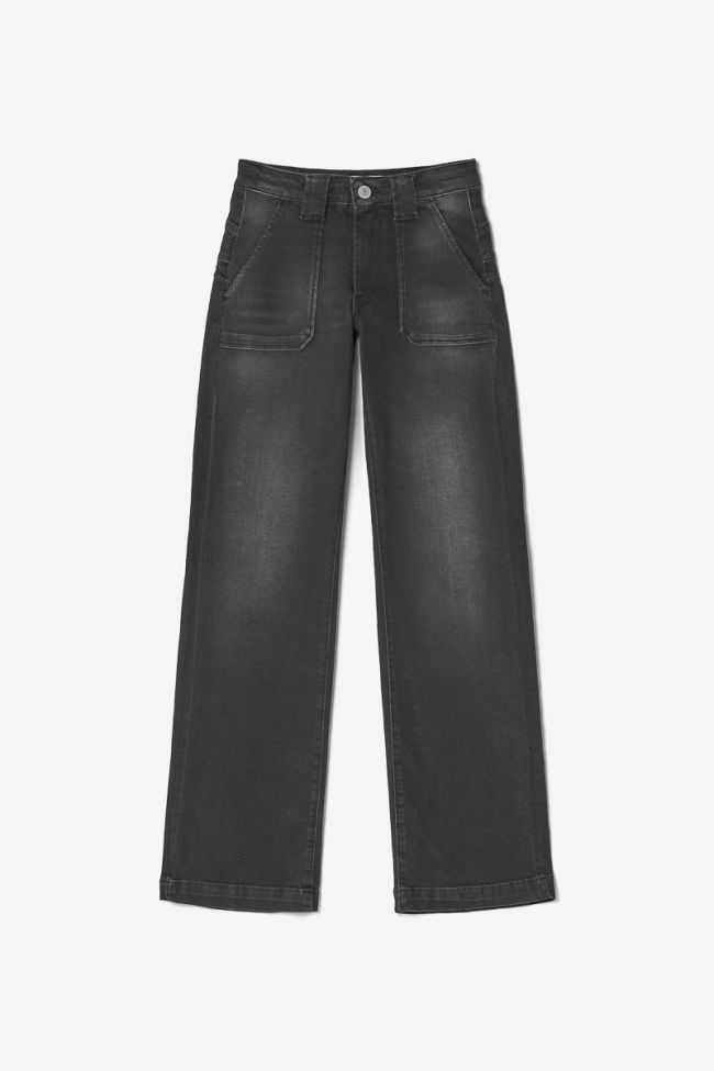 Jeans pulp flare taille haute noir N°1