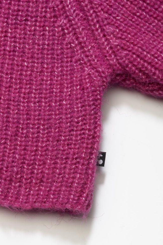 Pull Saiagi rose électrique