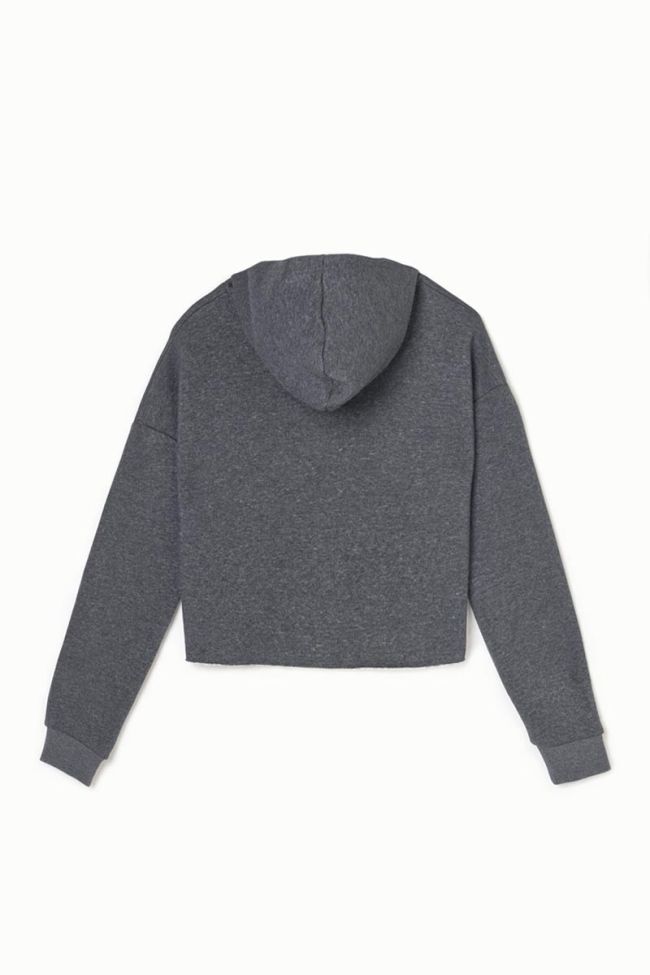 Sweat court Tiliagi gris chiné