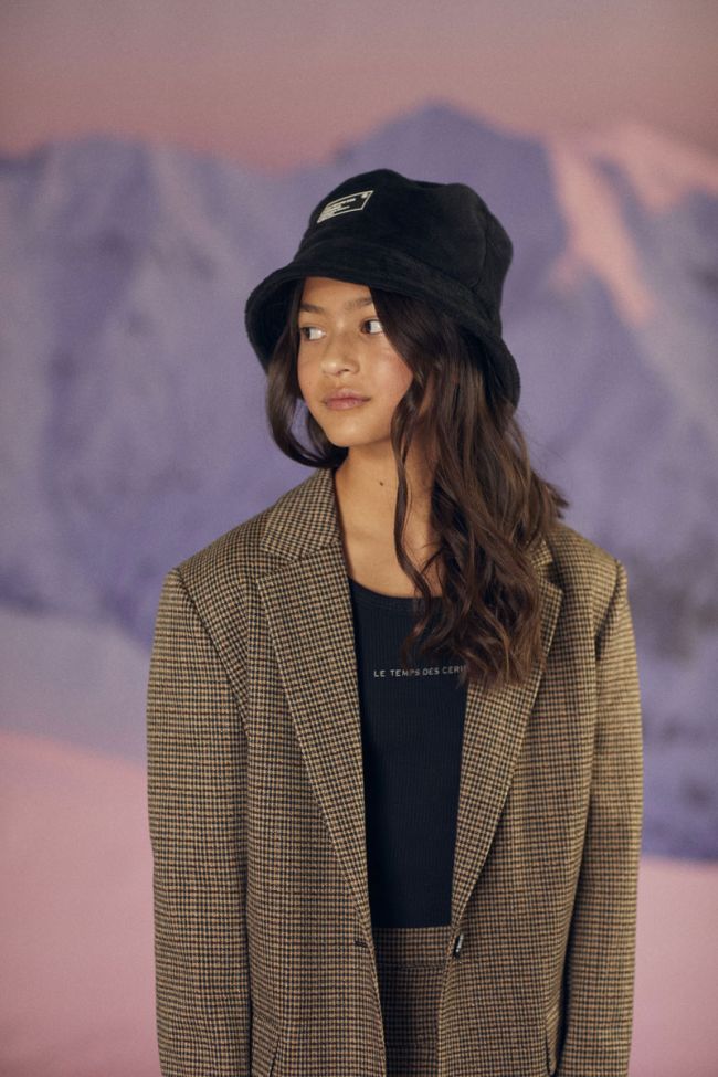 Veste blazer Zoyagi à motif pied de poule