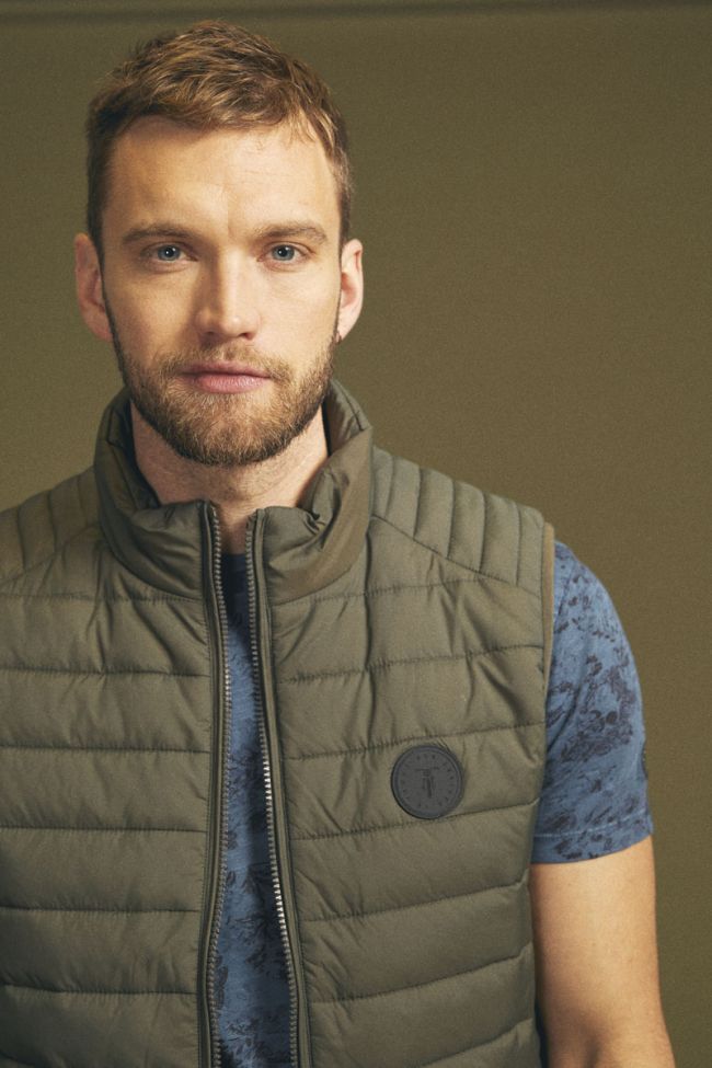 Doudoune sans manches Croz kaki