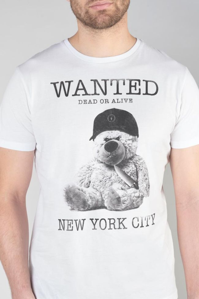 T-shirt Gaspa blanc imprimé