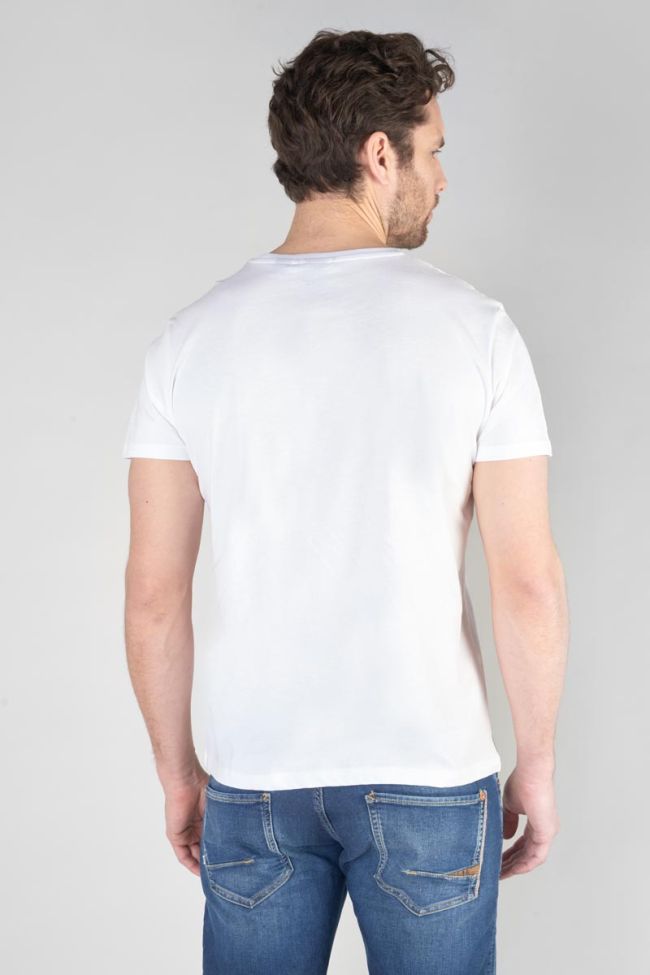 T-shirt Gaspa blanc imprimé