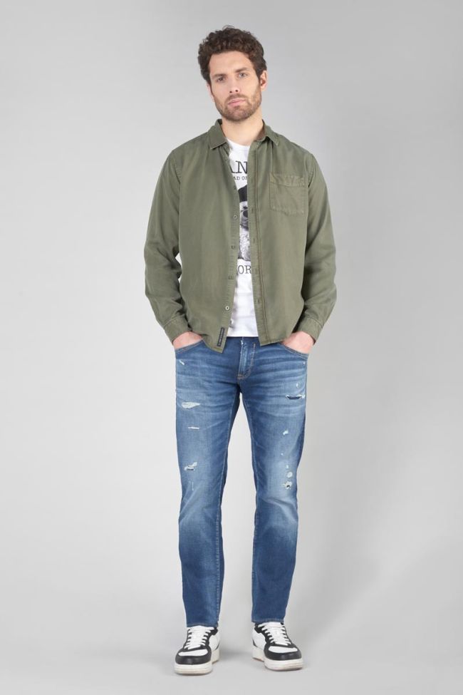 T-shirt Gaspa blanc imprimé