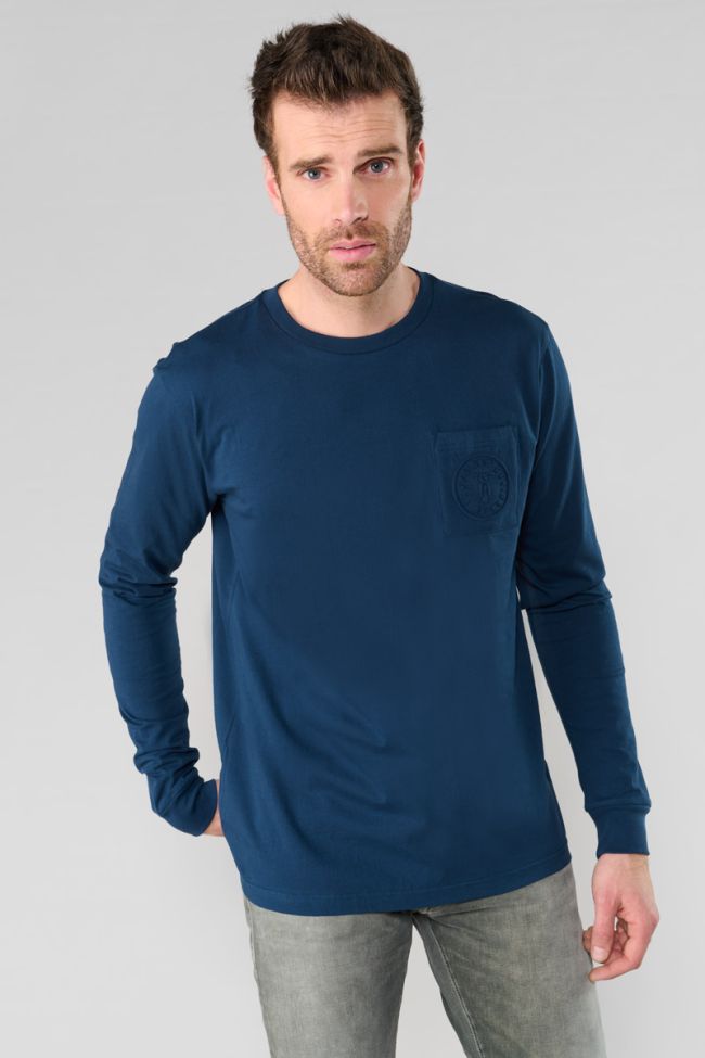 T-shirt manches longues Laia bleu marine