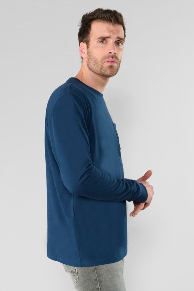 T-shirt manches longues Laia bleu marine