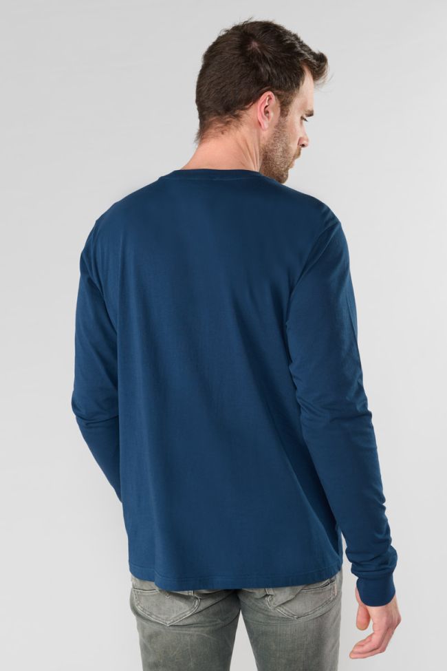 T-shirt manches longues Laia bleu marine