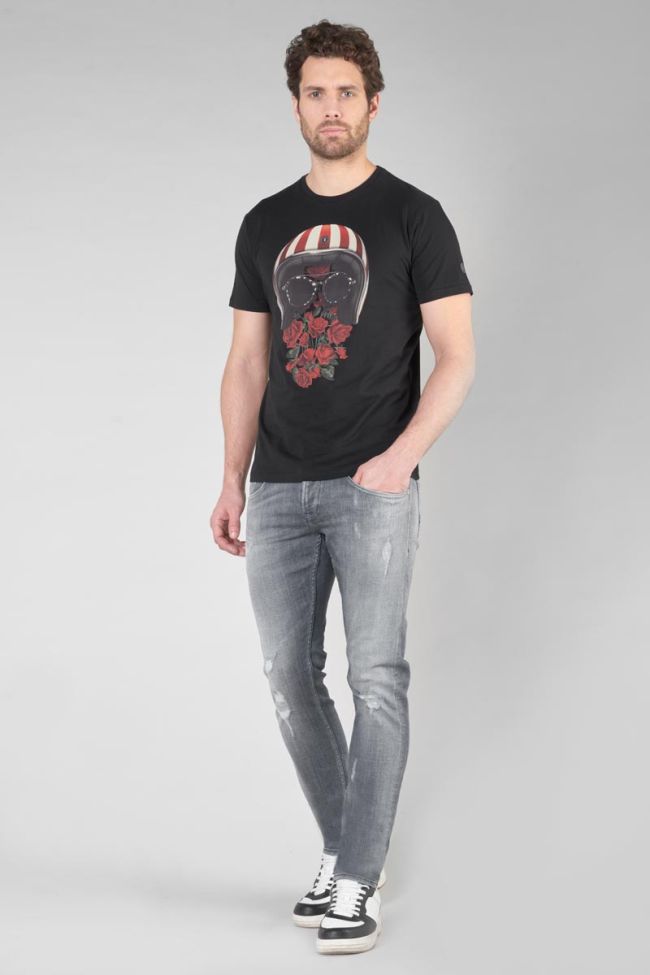 T-shirt Mura noir imprimé