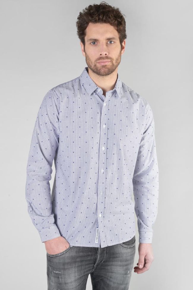 Chemise à rayures Stars avec motif étoile