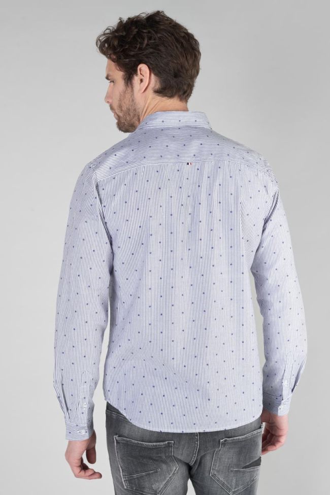 Chemise à rayures Stars avec motif étoile