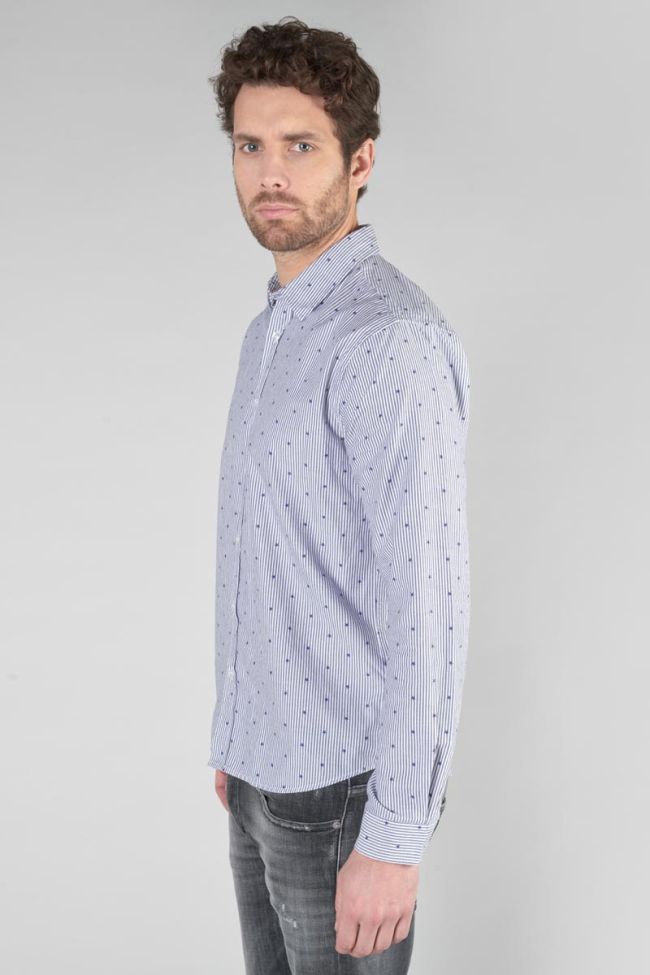 Chemise à rayures Stars avec motif étoile