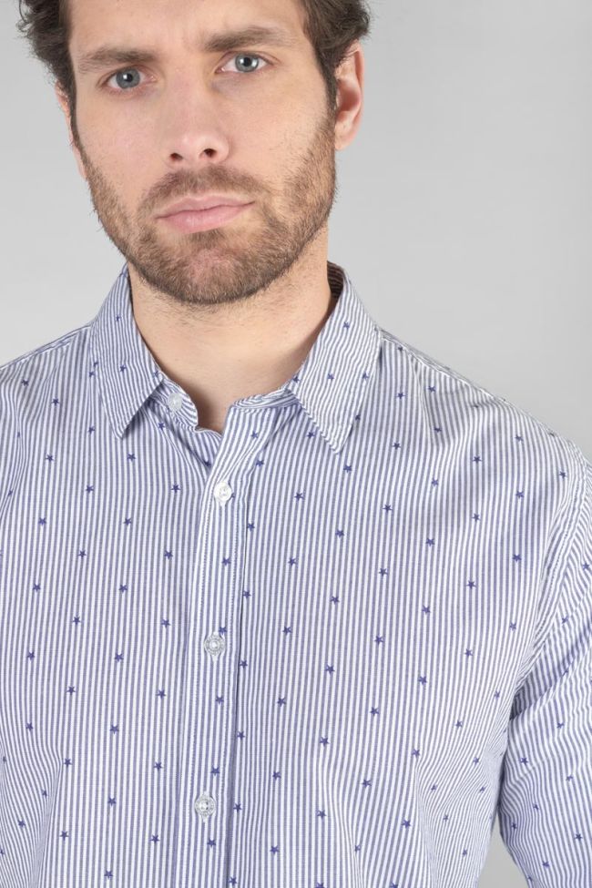 Chemise à rayures Stars avec motif étoile