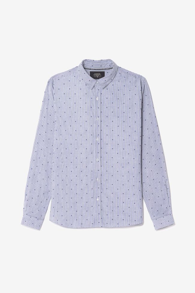Chemise à rayures Stars avec motif étoile
