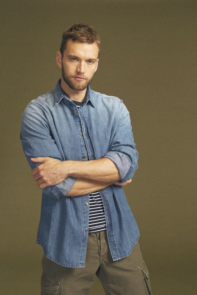 Chemise Valmy en jeans bleu délavé