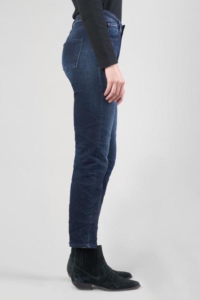 Jeans 400/17 mom Basic taille haute 7/8ème bleu-noir N°2