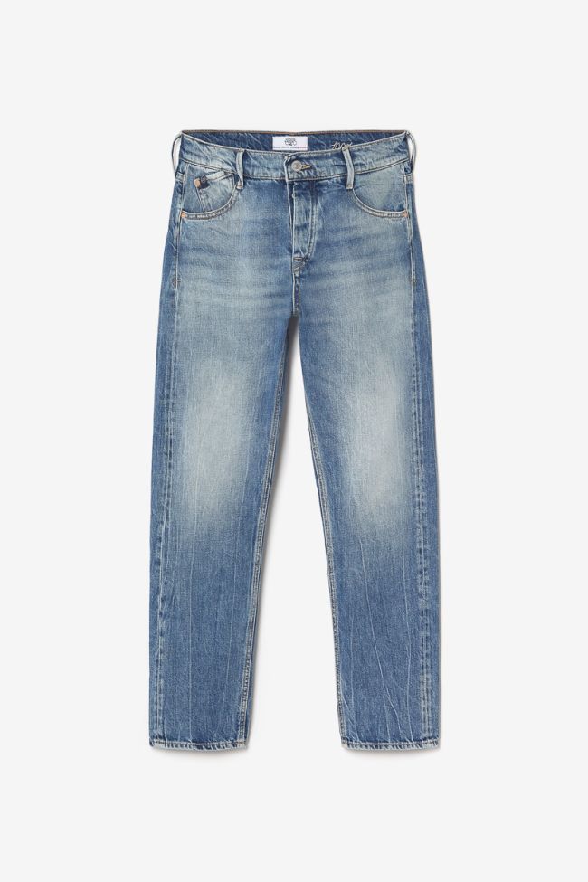 Jeans 400/20 mom Basic taille haute 7/8ème bleu N°4
