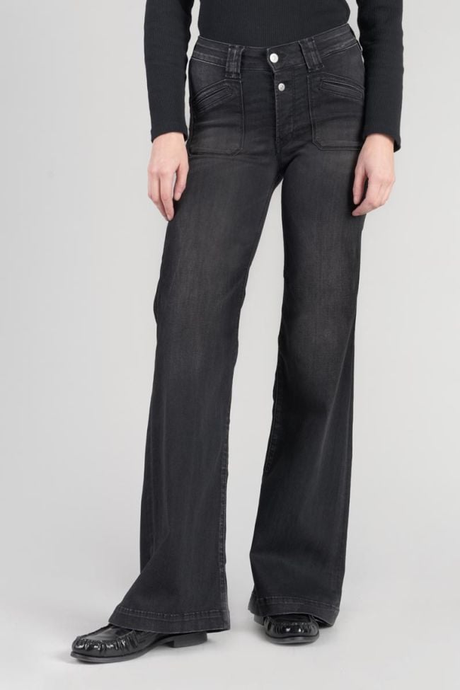 Jeans pulp flare Favart taille haute noir N°1