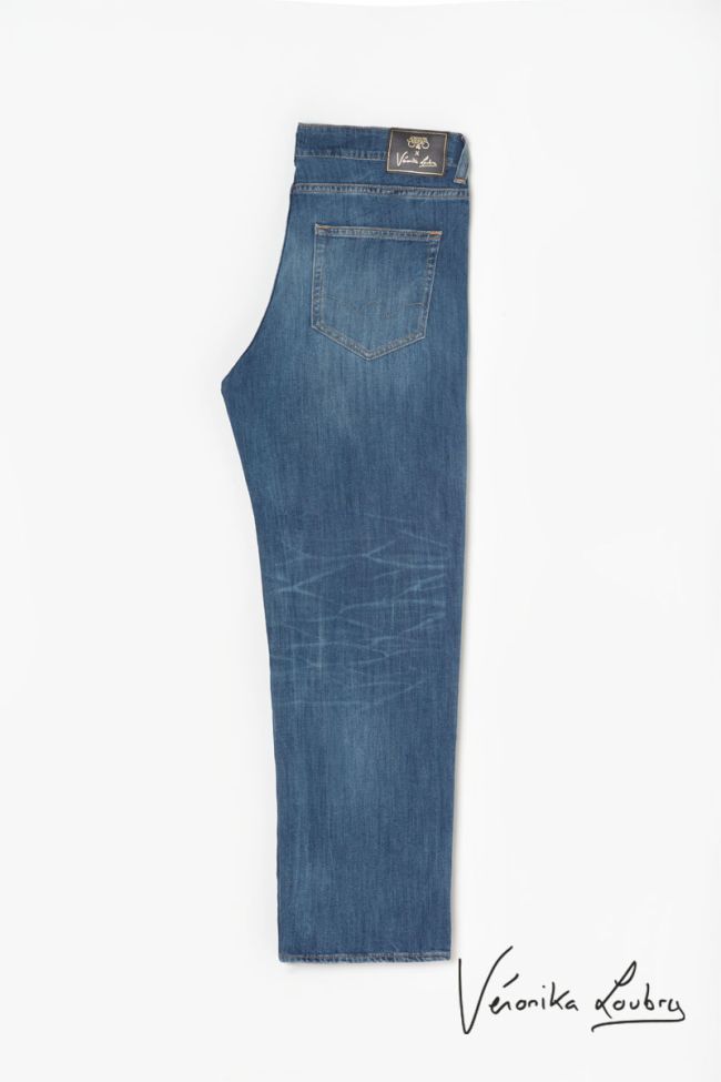 James 400/60 girlfriend by Véronika Loubry jeans taille haute bleu N°3