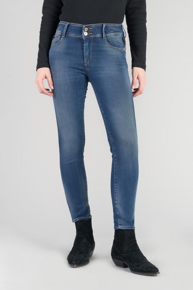 Jeans ultra pulp slim Mood taille haute 7/8ème bleu N°3
