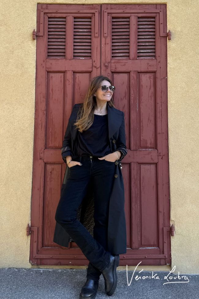 Luc pulp regular by Véronika Loubry jeans noir N°0