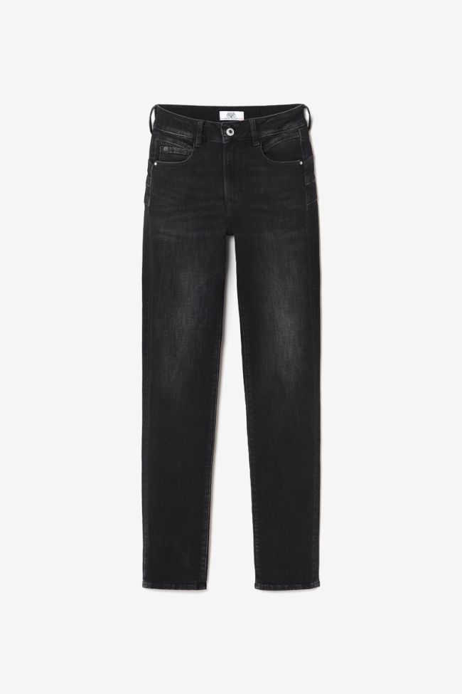 Jeans pulp slim Rock taille haute noir N°1