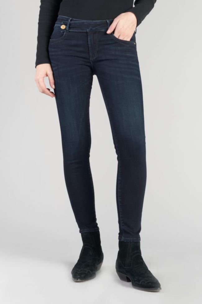 Jeans pulp slim Vigny 7/8ème bleu-noir N°2