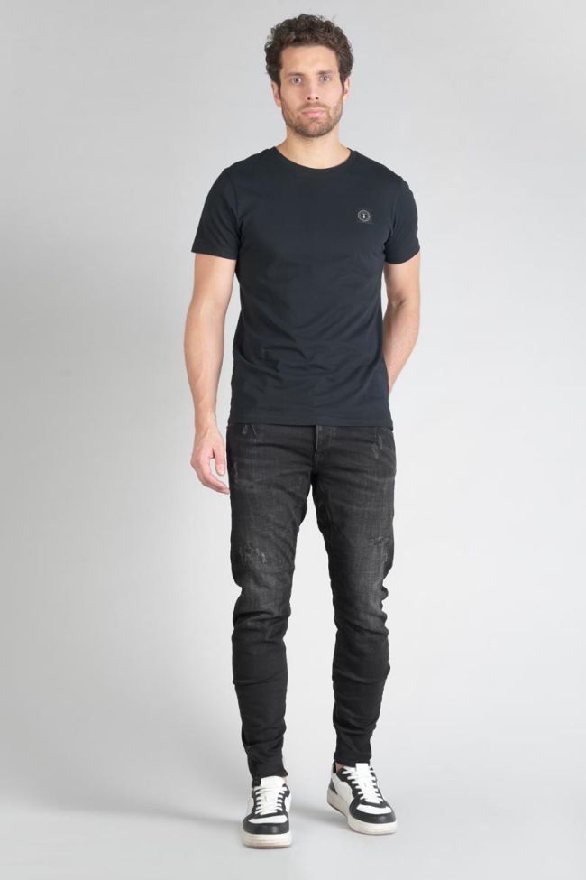 Jeans 900/03 tapered arqué Alost destroy noir N°1