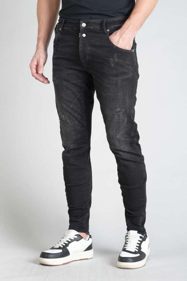 Jeans 900/03 tapered arqué Alost destroy noir N°1