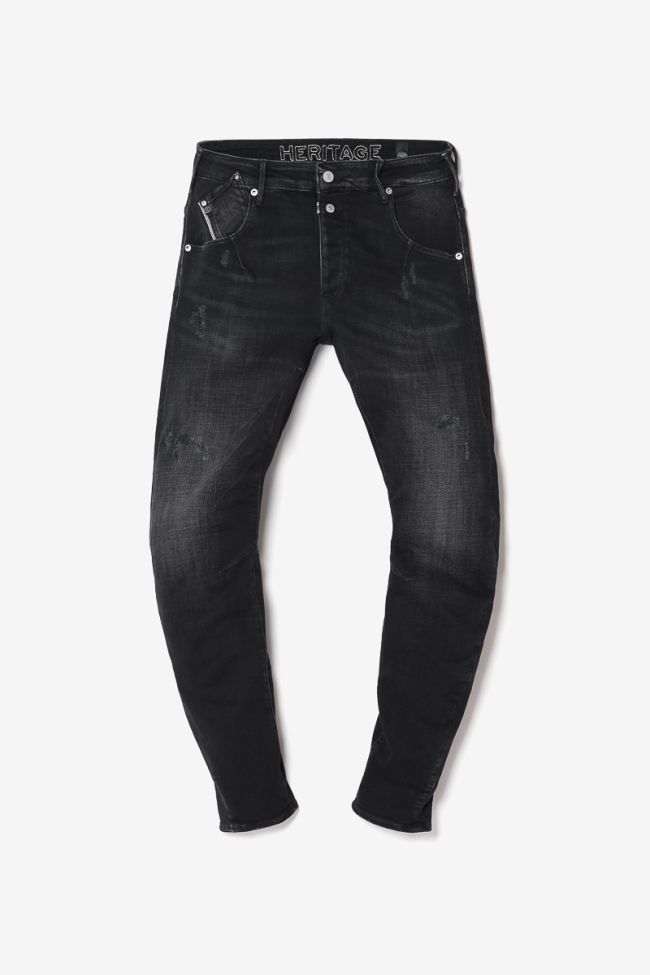 Jeans 900/03 tapered arqué Alost destroy noir N°1