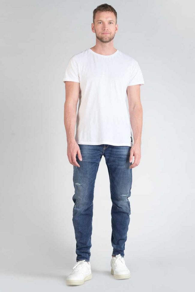Jeans 900/03 tapered arqué Auteuil destroy bleu N°3