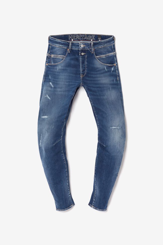 Jeans 900/03 tapered arqué Auteuil destroy bleu N°3