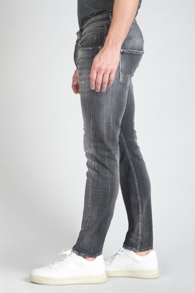 Jeans 900/16 tapered Odeon destroy gris N°2