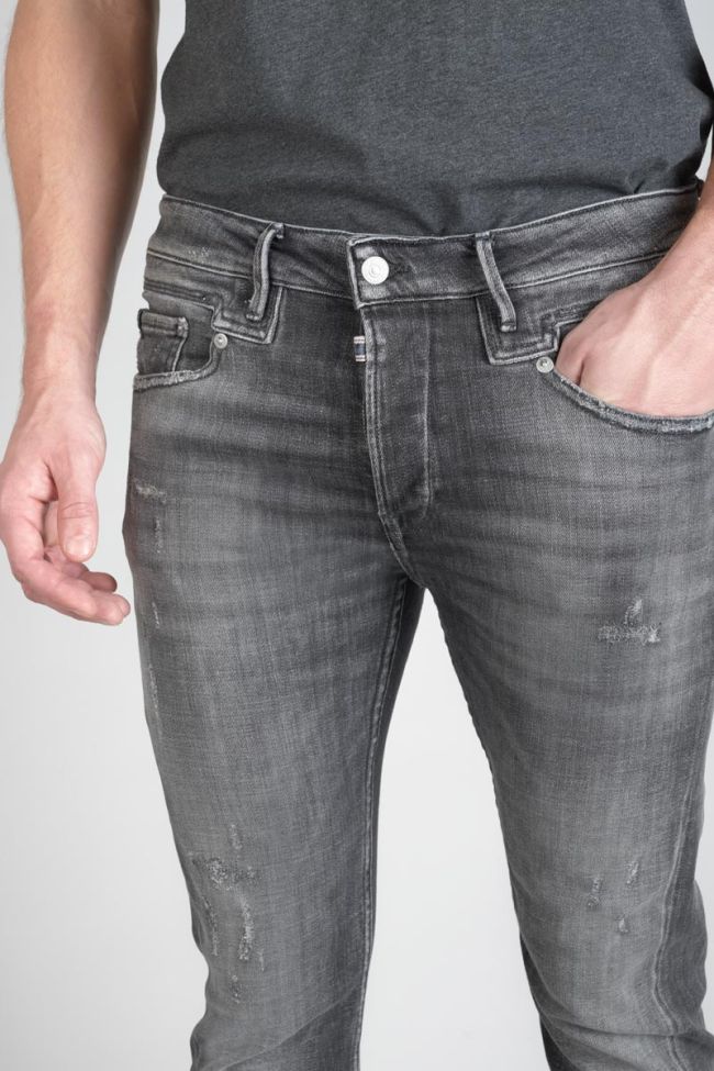 Jeans 900/16 tapered Odeon destroy gris N°2