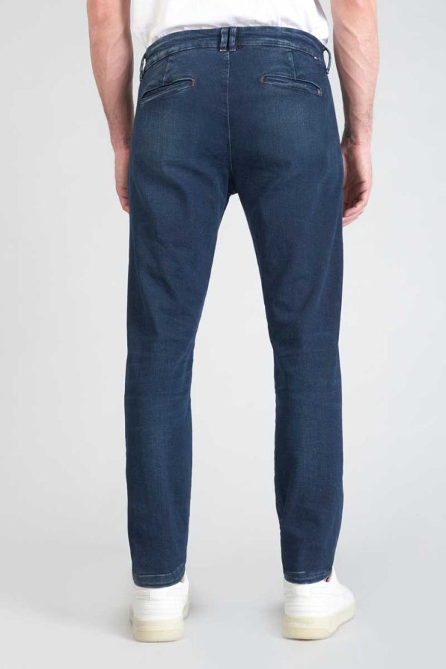 Pantalon chino Dejean en jeans bleu