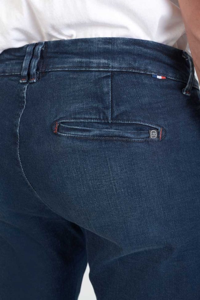 Pantalon chino Dejean en jeans bleu