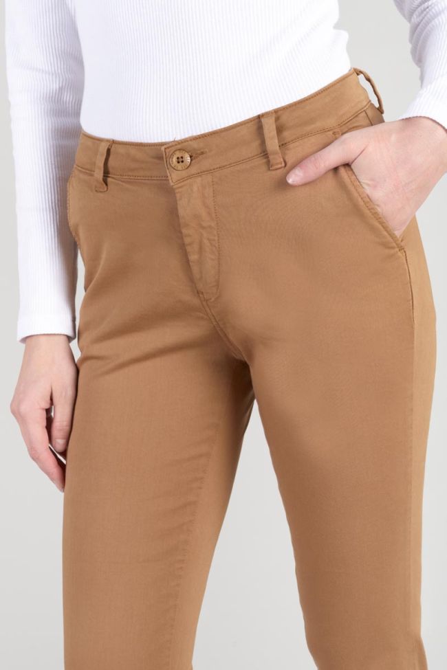Pantalon chino Dyli4 cappuccino