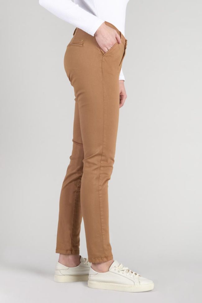 Pantalon chino Dyli4 cappuccino