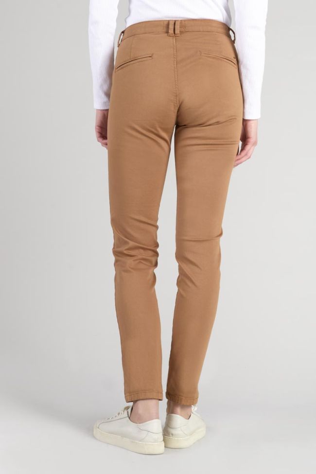 Pantalon chino Dyli4 cappuccino