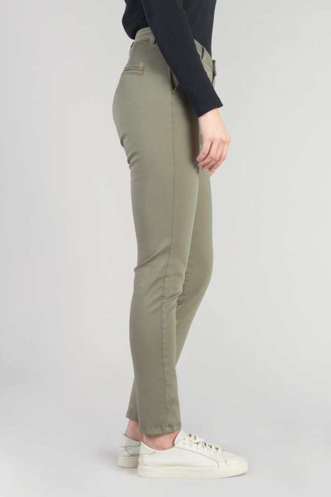 Pantalon chino Dyli4 kaki