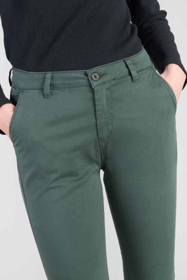 Pantalon chino Dyli4 vert bouteille
