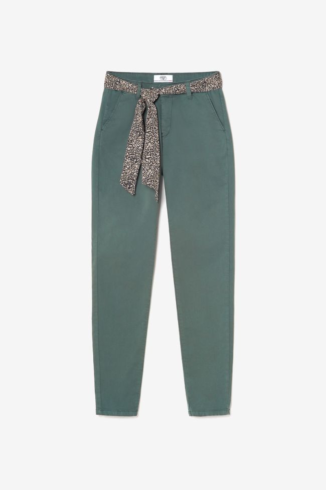 Pantalon chino Dyli4 vert bouteille