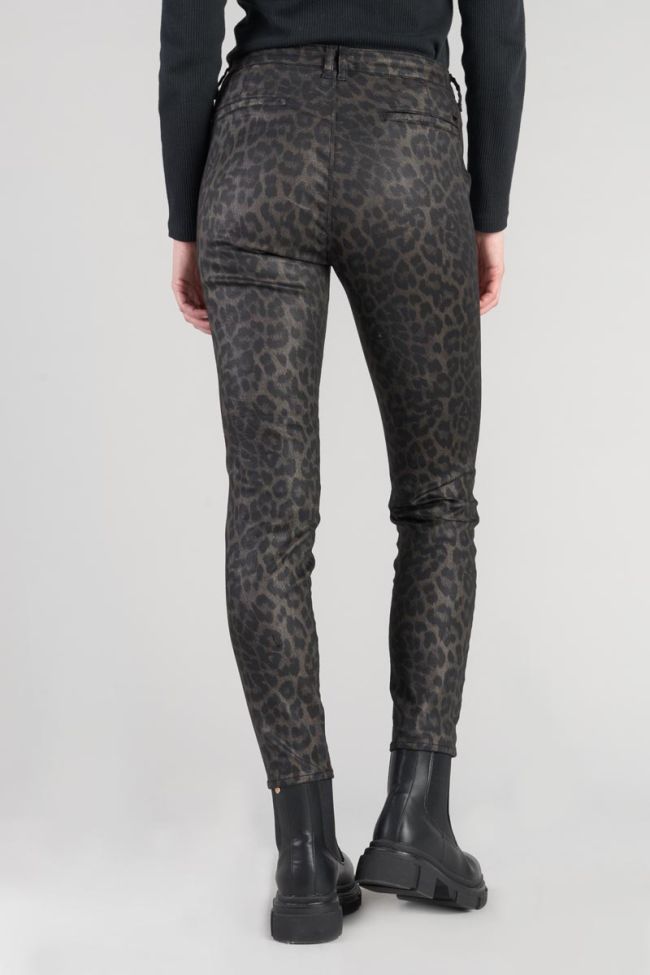 Pantalon Flexy à motif léopard