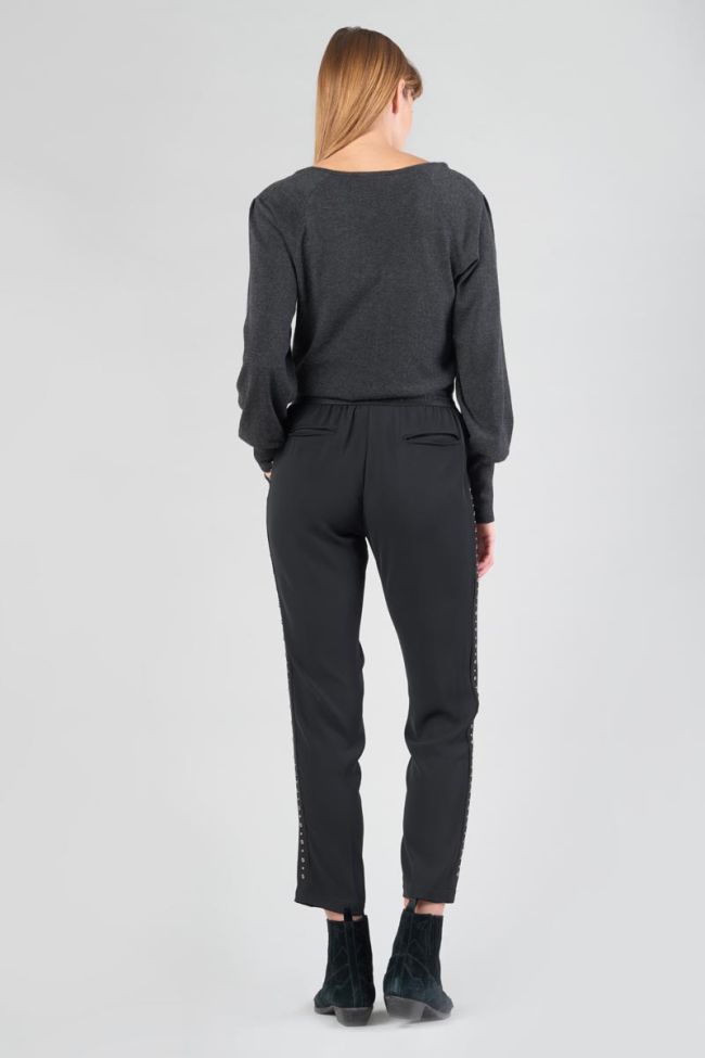 Pantalon fluide Zena noir