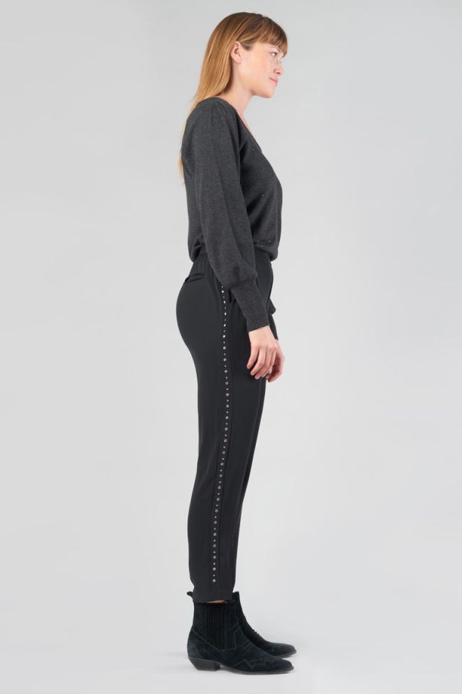 Pantalon fluide Zena noir