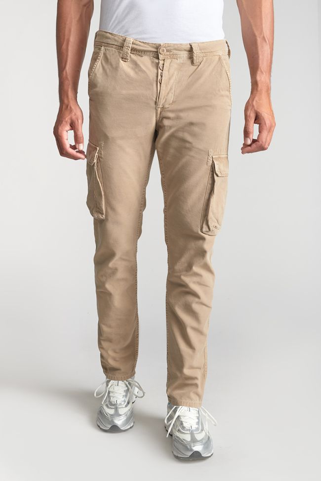 Pantalon treillis Sami beige sable