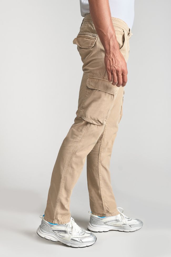 Pantalon treillis Sami beige sable