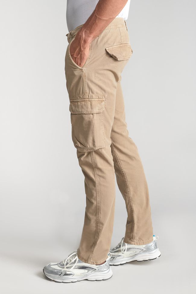 Pantalon treillis Sami beige sable