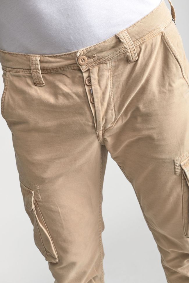Pantalon treillis Sami beige sable