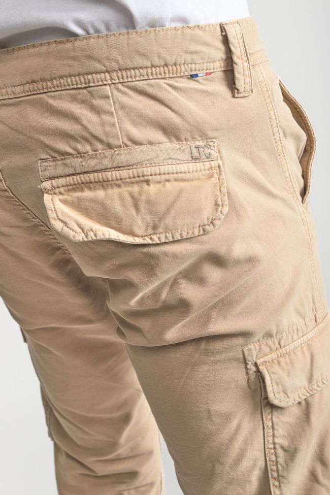Pantalon treillis Sami beige sable